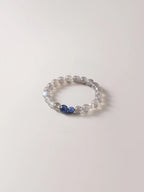 Selene Grey Moonstone Kyanite Energy Bracelet