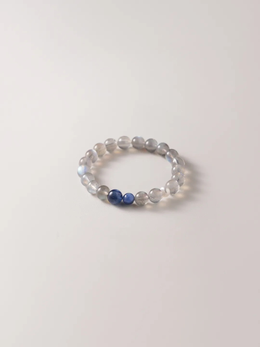 Selene Grey Moonstone Kyanite Energy Bracelet