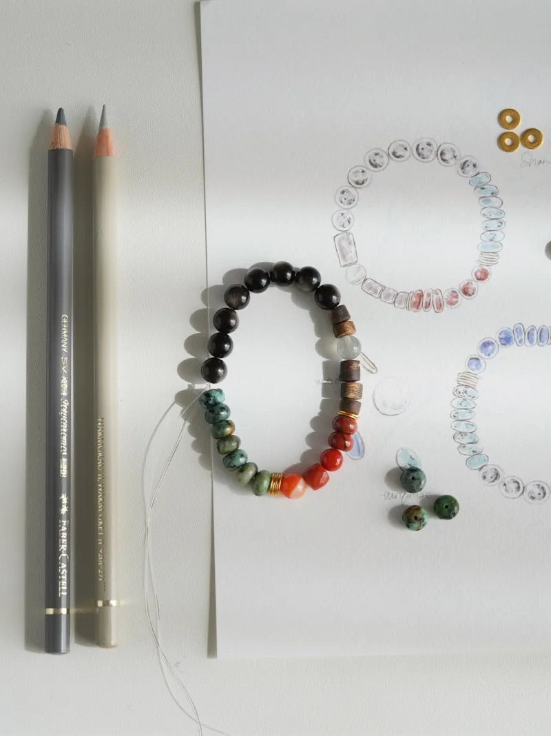 Orion Silver Obsidian Energy Bracelet