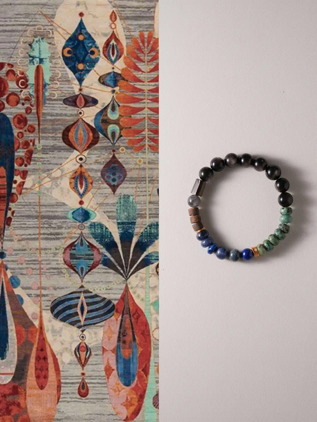 Orion Silver Obsidian Energy Bracelet