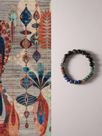 Orion Silver Obsidian Energy Bracelet
