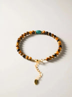 Talia Tiger’s Eye Turquoise Energy Bracelet