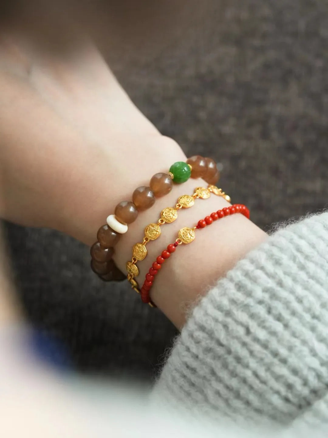 Sienna Chalcedony Jasper Energy Bracelet