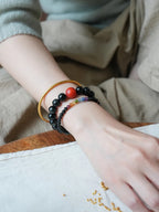 Ember Obsidian Energy Bracelet