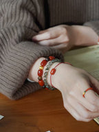 Zhu Vermilion Energy Bracelet