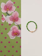 Shao Diopside Pearl Energy Bracelet
