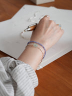 Tanzanite Pearl Energy Bracelet
